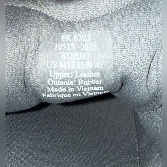 OluKai Koheo Men’s Convertible Charcoal Gray Suede Leather Sneakers Size 12 NEW - Picture 6 of 7